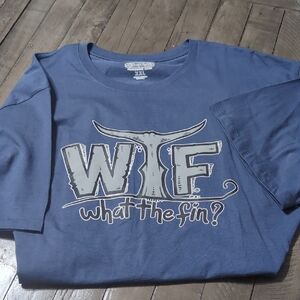 Blue Graphic Tee